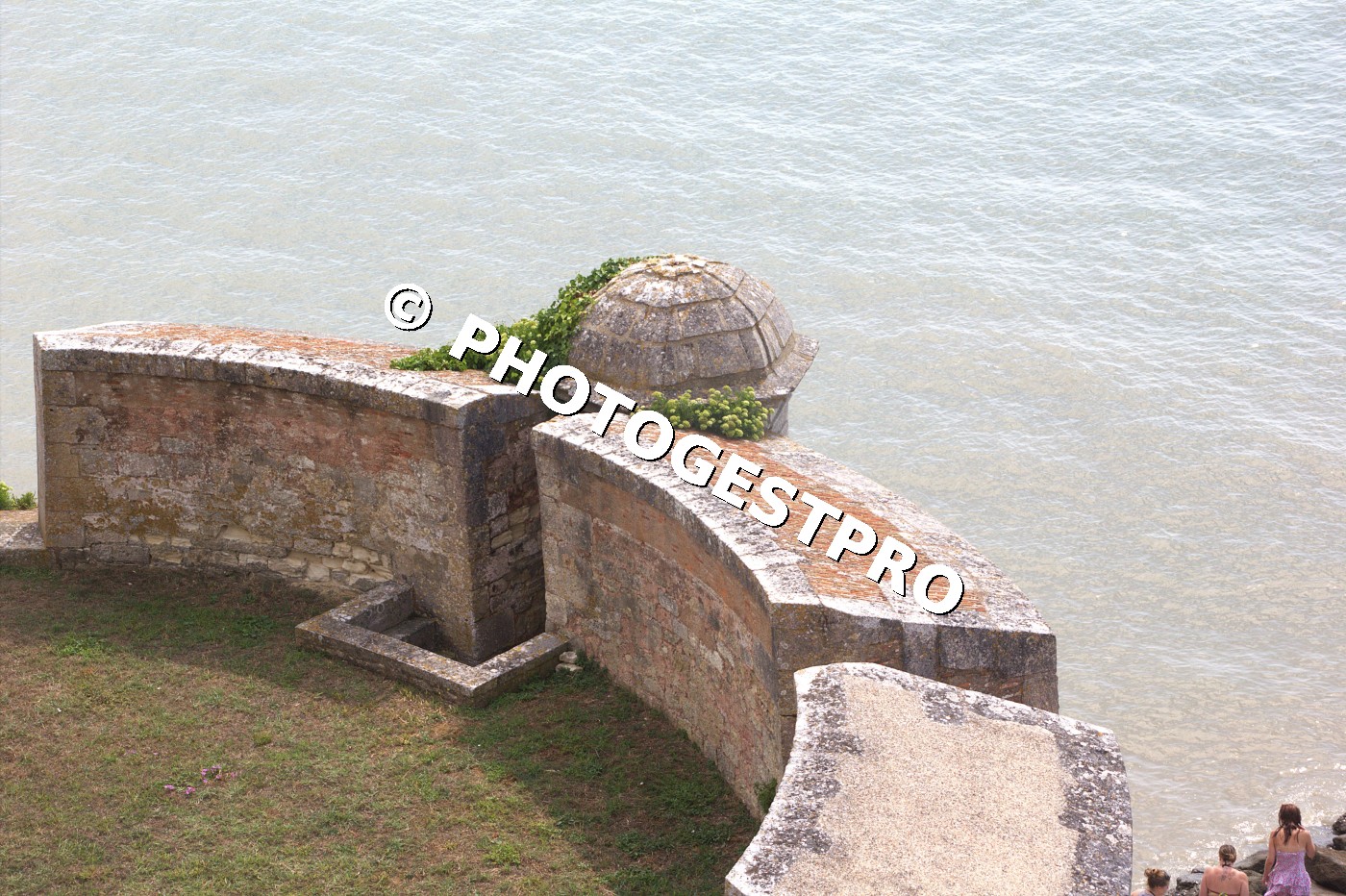 Bastion Vista: Ancient Stone Sentinels Overlooking the Sea